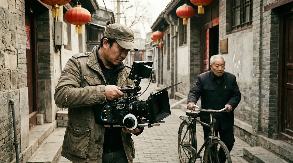 传统街巷中日常生活场景的纪实记录